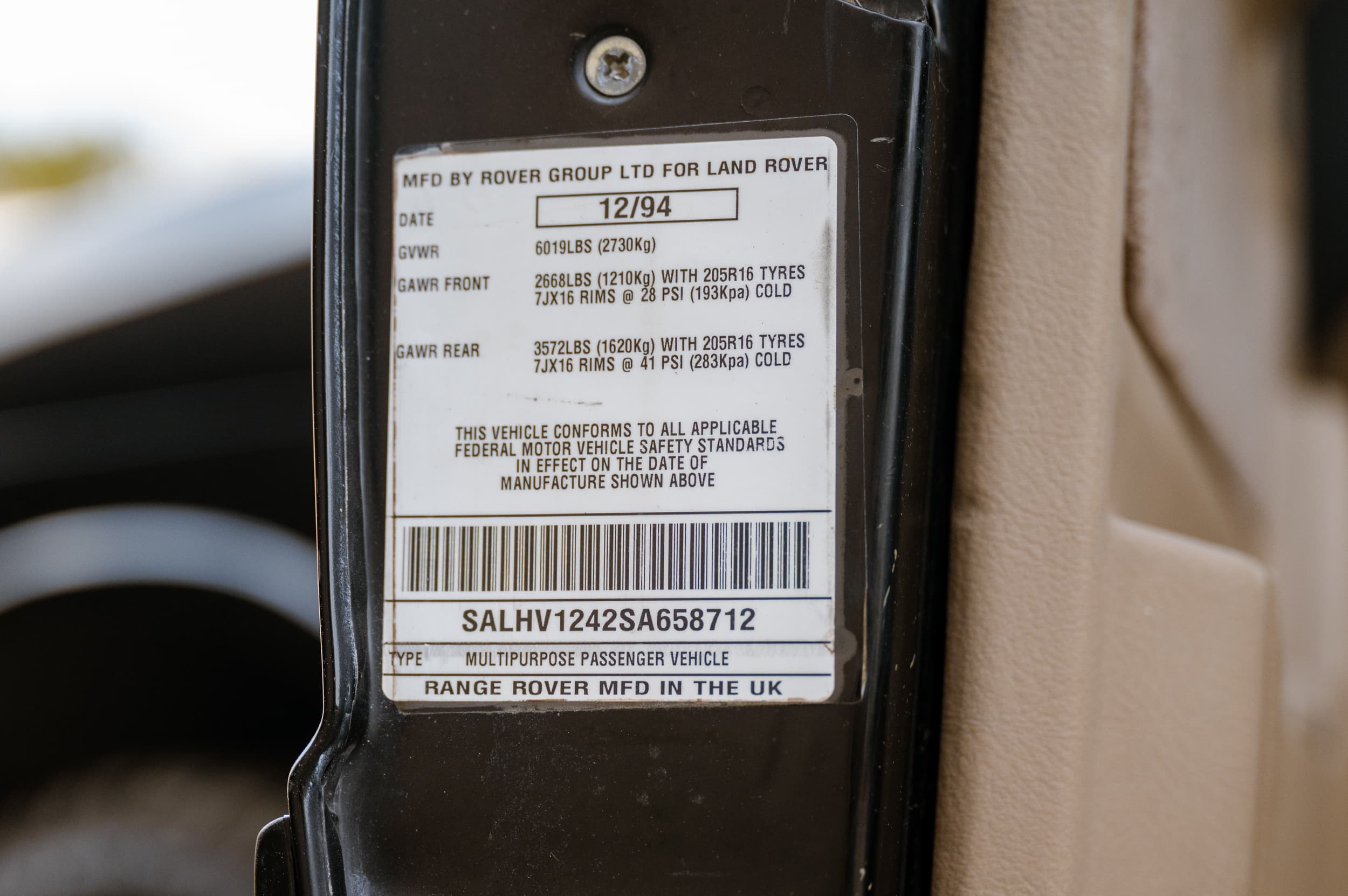 1995 Land Rover Country Classic